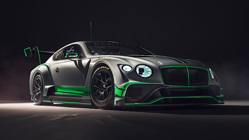 New Bentley Continental GT3 race car looks beautiful and brutal